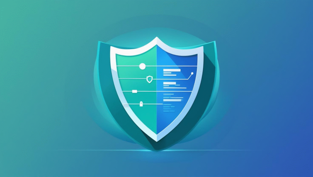 Image showing a cybersecurity practice shield.