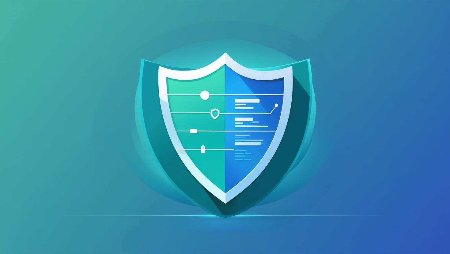 Image showing a cybersecurity practice shield.